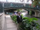 jean walks the riverwalk